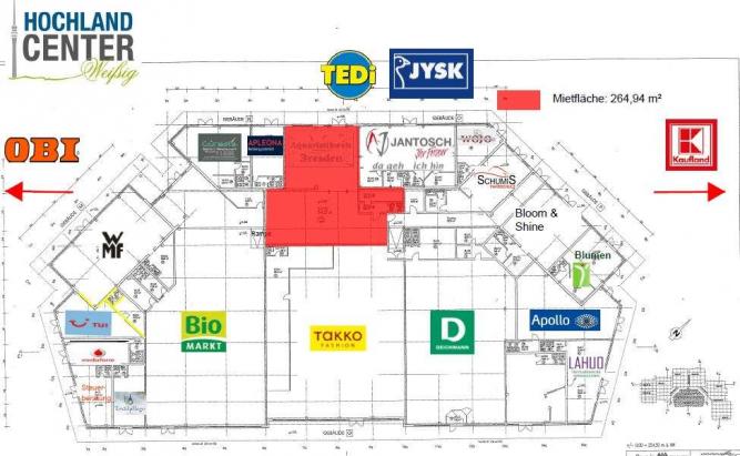 Lageplan im Center Lageplan im Center