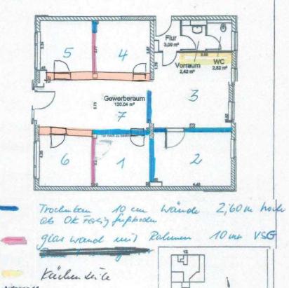 aktueller Grundriss aktueller Grundriss