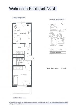 40,35 m² Balkon am SZ 40,35 m² Balkon am SZ